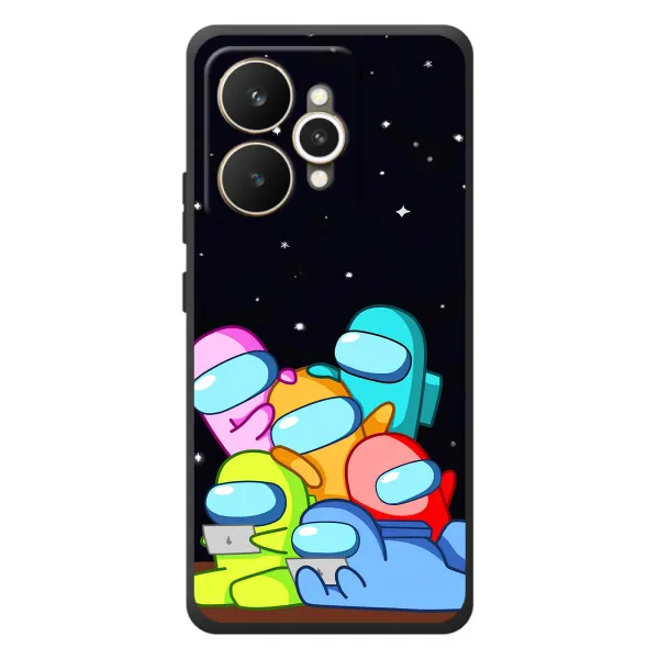 Чехол с принтом «Скины в космосе» для Realme 15