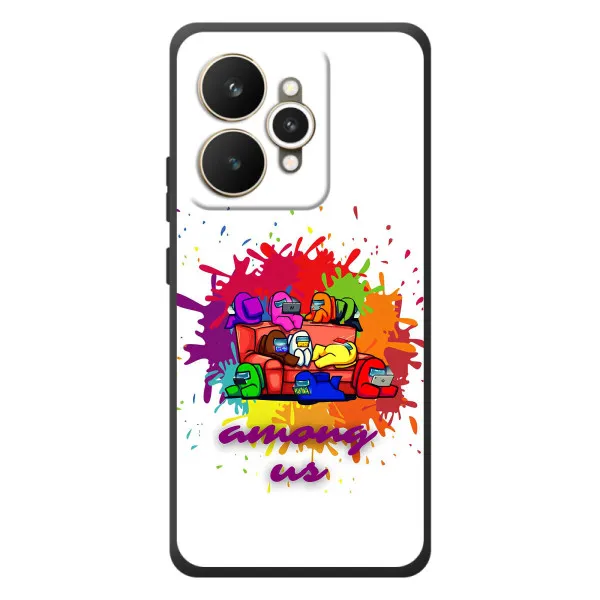 Чехол с принтом «Яркий АмонгАс» для Realme 15
