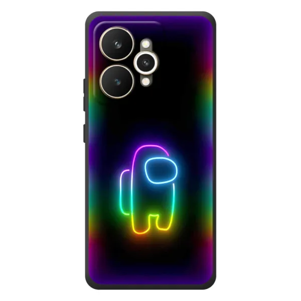 Чехол с принтом «Яркий скин» для Realme 15