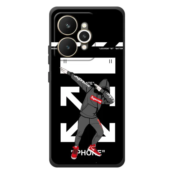 Чехол с принтом «Суприм» для Realme 15