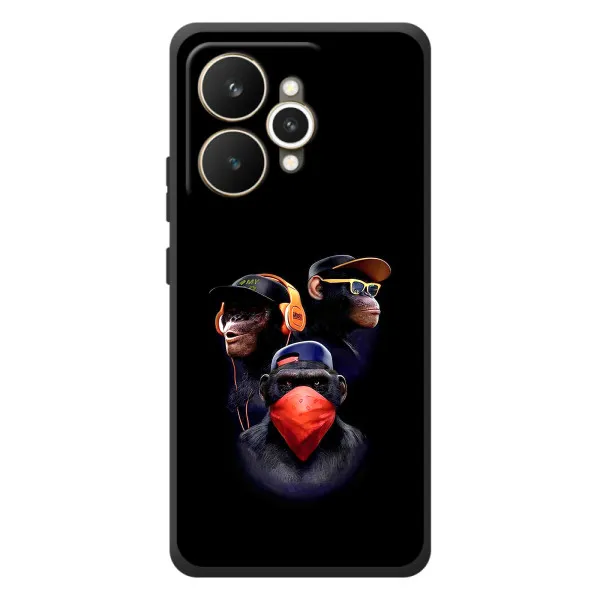 Чехол с принтом «Три обезьяны» для Realme 15 Чехол с принтом «Три обезьяны» для Realme 15