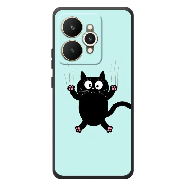 Чехол с принтом «Падающий кот» для Realme 15 Чехол с принтом «Падающий кот» для Realme 15