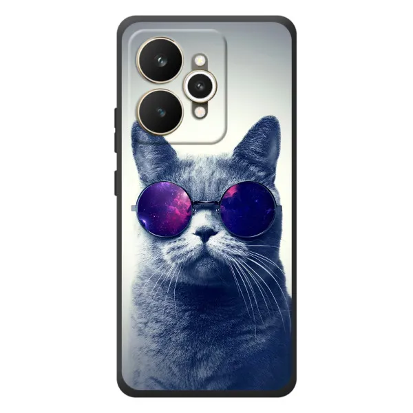 Чехол с принтом «Стильный кот» для Realme 15 Чехол с принтом «Стильный кот» для Realme 15