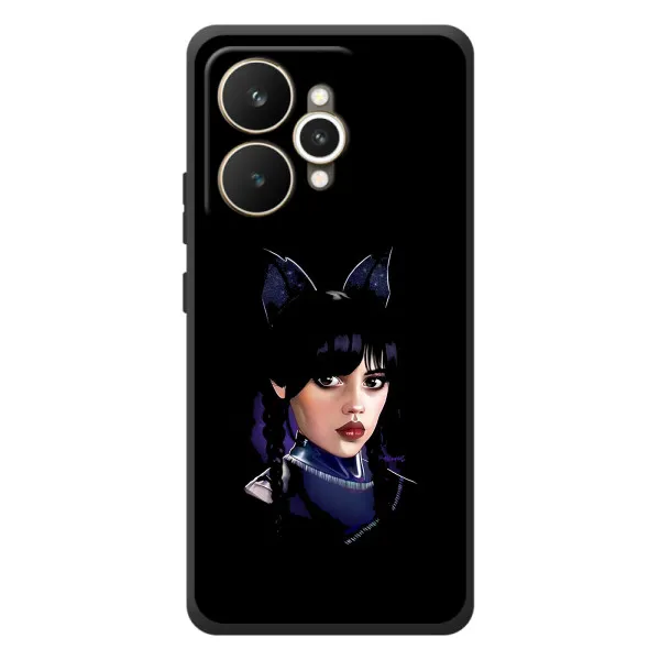Чехол с принтом «серьезная Уэнздей» для Realme 15 Чехол с принтом «серьезная Уэнздей» для Realme 15
