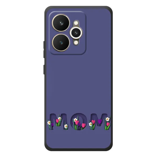 Чехол с принтом «Мама в цветах» для Realme 15