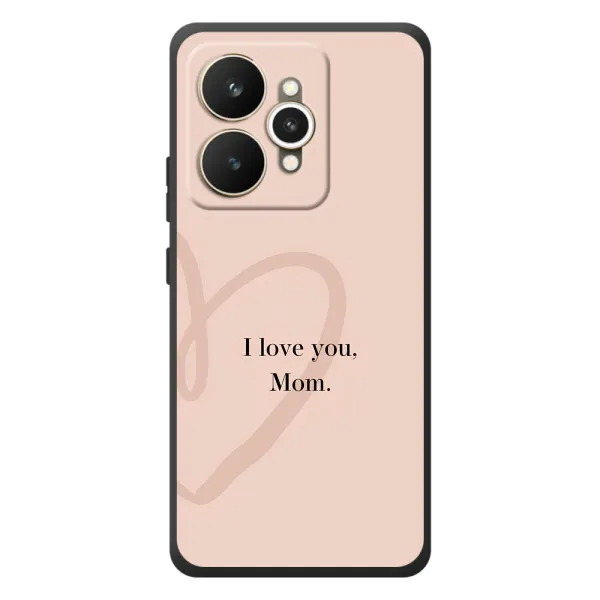 Чехол с принтом «Сердце маме» для Realme 15