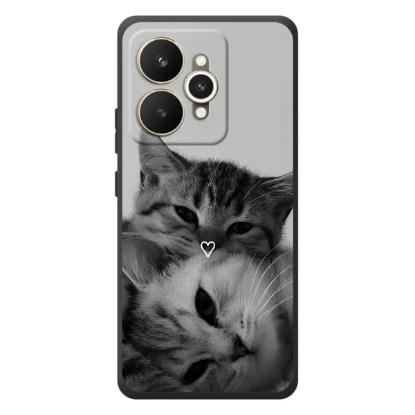 Чехол с принтом «Пара котов» для Realme 15