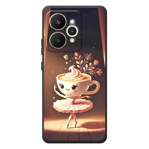 Чехол с принтом «Балерина капучина» для Realme 15