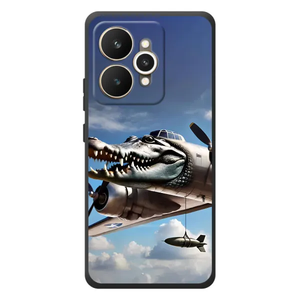 Чехол с принтом «Бомбардиро крокодило» для Realme 15