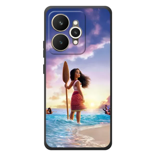 Чехол с принтом «Моана с веслом» для Realme 15