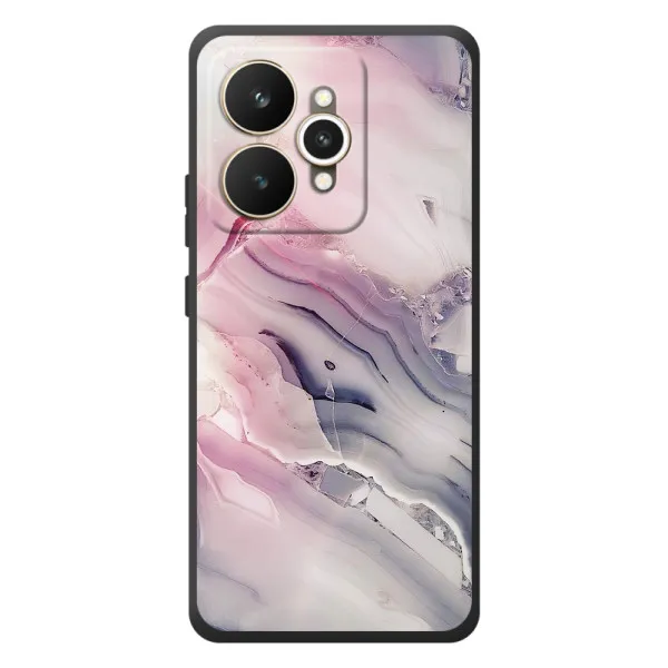 Чехол с принтом «Пурпурный Мрамор» для Realme 15