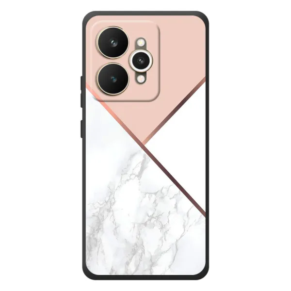 Чехол с принтом «Тройной мрамор» для Realme 15