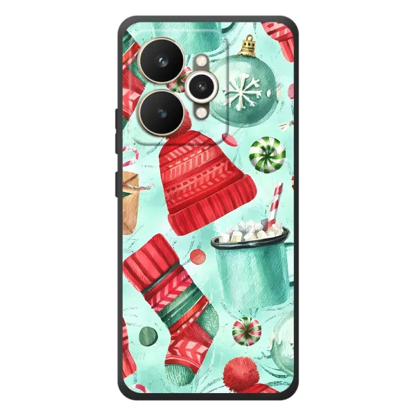 Чехол с принтом «Одежда НГ» для Realme 15