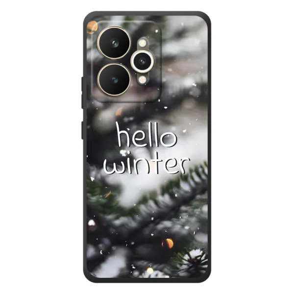 Чехол с принтом «Hello winter» для Realme 15