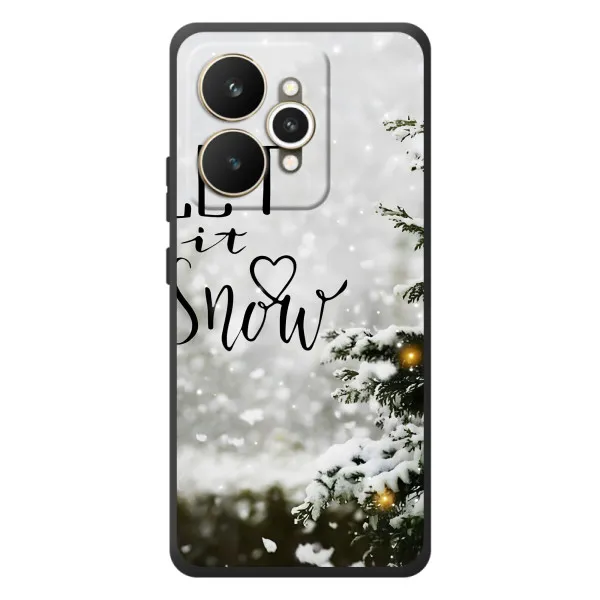 Чехол с принтом «Let it snow» для Realme 15