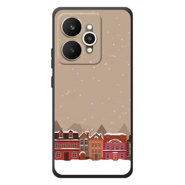 Чехол с принтом «Зимний город» для Realme 15