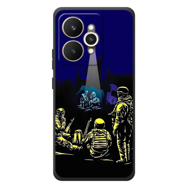 Чехол с принтом «Рождество в Украине» для Realme 15