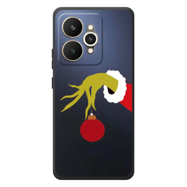 Чехол с принтом «Гринч с игрушкой» для Realme 15 Чехол с принтом «Гринч с игрушкой» для Realme 15