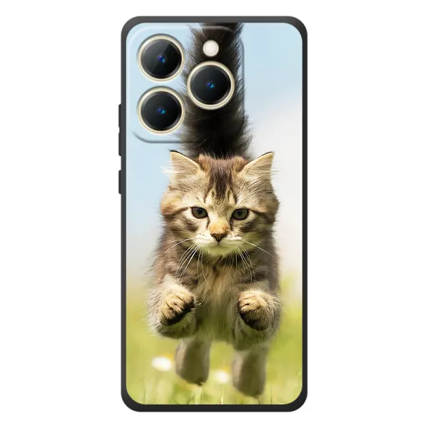 Чехол с принтом «Прыжок кота» для Realme 15T Чехол с принтом «Прыжок кота» для Realme 15T