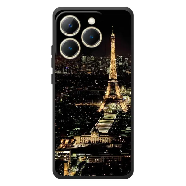 Чехол с принтом «Ночной Париж» для Realme 15T