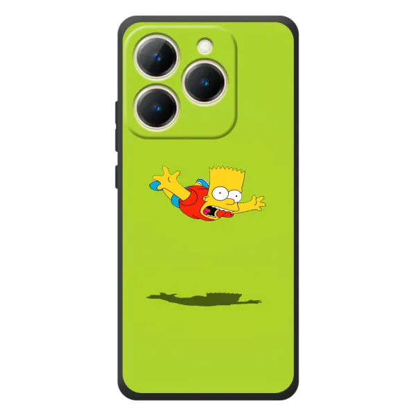 Чехол с принтом «Барт Симпсон» для Realme 15T