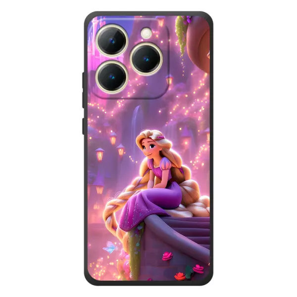 Чехол с принтом «Рапунцель в замке» для Realme 15T