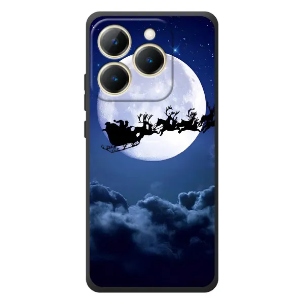 Чехол с принтом «Санта - луна» для Realme 15T Чехол с принтом «Санта - луна» для Realme 15T