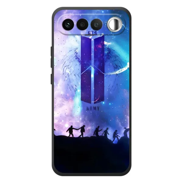 Чехол с принтом «Army BTS» для RealMe 16 5G Чехол с принтом «Army BTS» для RealMe 16 5G
