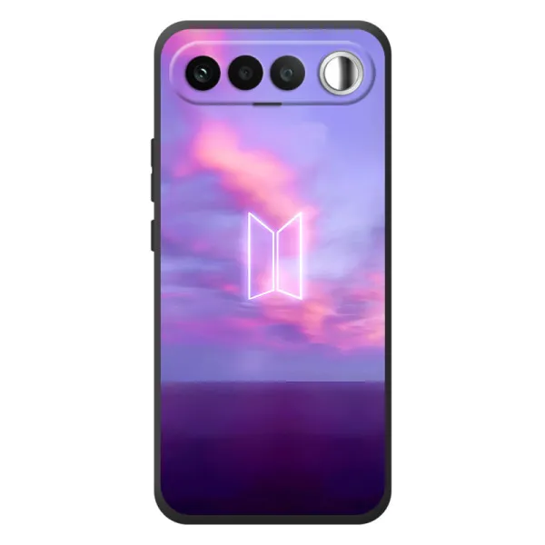 Чехол с принтом «BTS логотип» для RealMe 16 5G Чехол с принтом «BTS логотип» для RealMe 16 5G