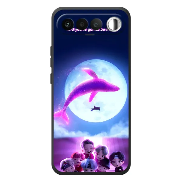 Чехол с принтом «КИТ BTS» для RealMe 16 5G Чехол с принтом «КИТ BTS» для RealMe 16 5G