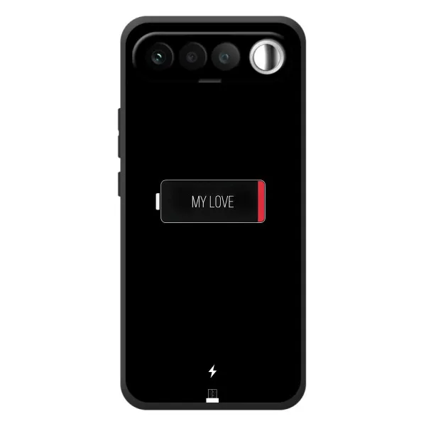 Чохол з принтом «Love battery» для RealMe 16 5G