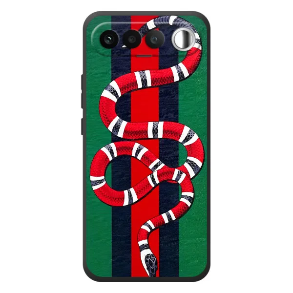 Чехол с принтом «Gucci змия» для RealMe 16 5G Чехол с принтом «Gucci змия» для RealMe 16 5G