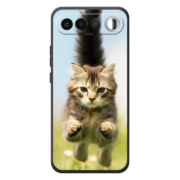 Чохол з принтом «Прижок кота» для RealMe 16 5G