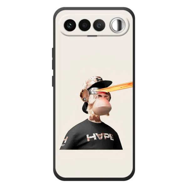 Чехол с принтом «обезьяна NFT в очках» для RealMe 16 5G