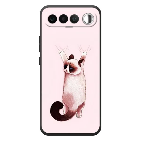 Чохол з принтом «Котик падає» для RealMe 16 5G