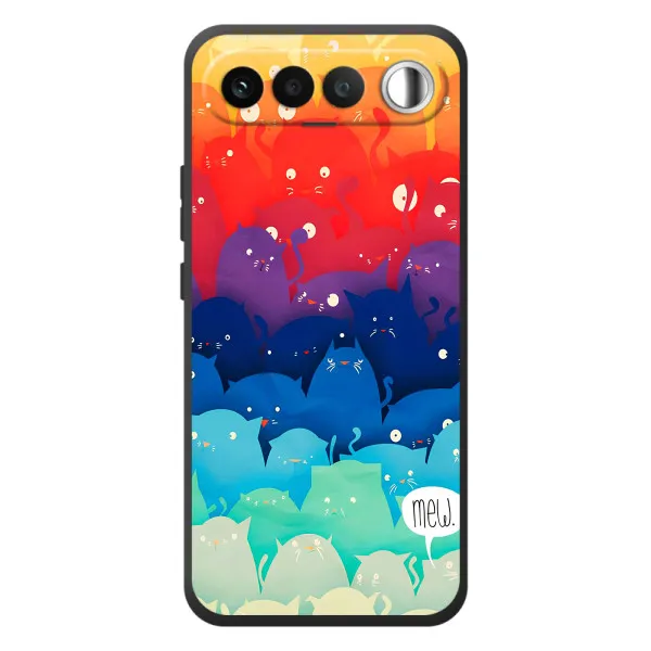 Чохол з принтом «Mew» для RealMe 16 5G