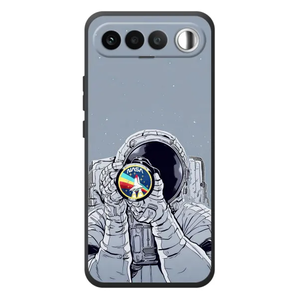 Чехол с принтом «Космонавт фото» для RealMe 16 5G