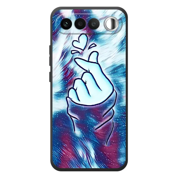 Чохол з принтом «Радужне серце» для RealMe 16 5G Чохол з принтом «Радужне серце» для RealMe 16 5G