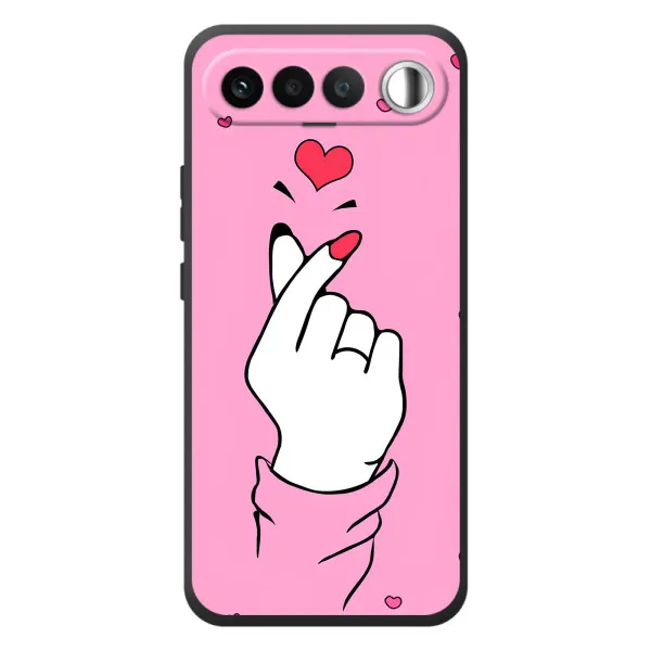 Чохол з принтом «Знак Love» для RealMe 16 5G Чохол з принтом «Знак Love» для RealMe 16 5G