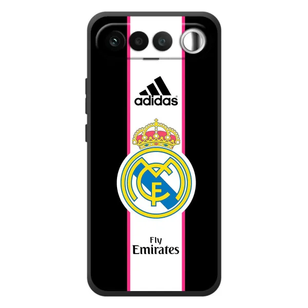 Чохол з принтом «Лого Real Madrid» для RealMe 16 5G Чохол з принтом «Лого Real Madrid» для RealMe 16 5G