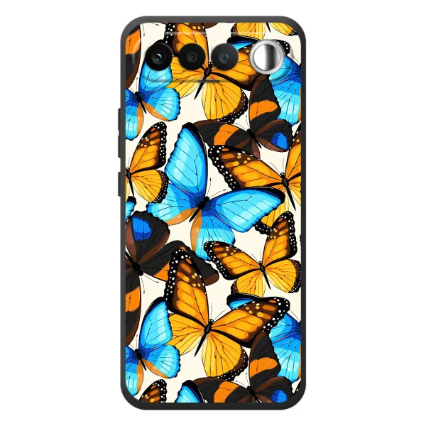 Чохол з принтом «Яскраві метелики» для RealMe 16 5G