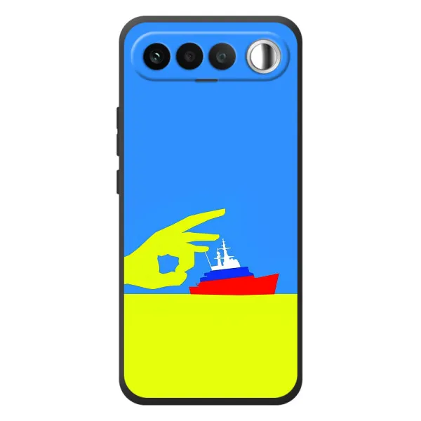Чохол з принтом «Щелбан кораблю» для RealMe 16 5G