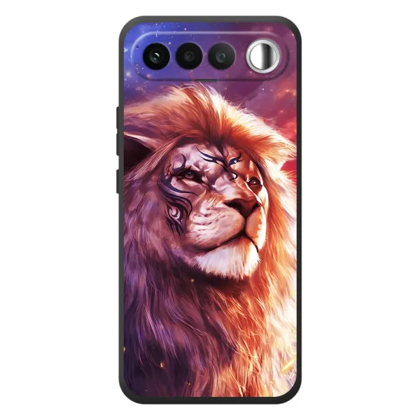 Чехол с принтом «Красочный Лев» для RealMe 16 5G