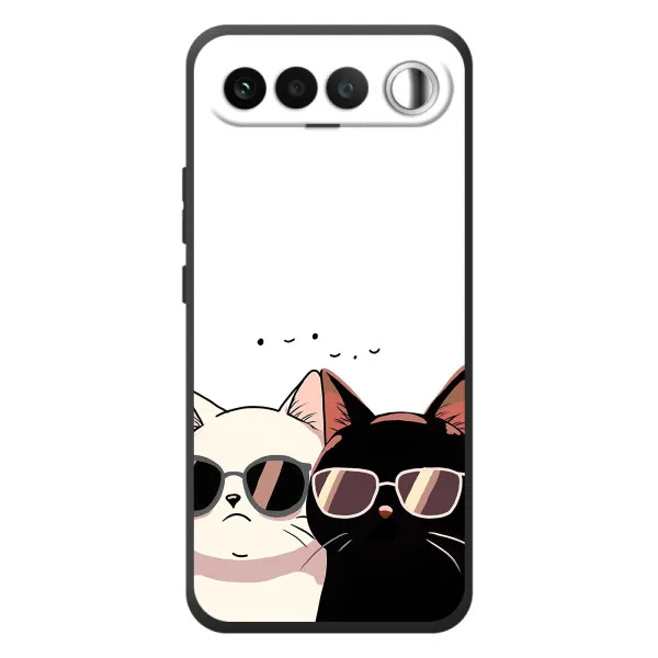 Чехол с принтом «Коты в очках» для RealMe 16 5G Чехол с принтом «Коты в очках» для RealMe 16 5G