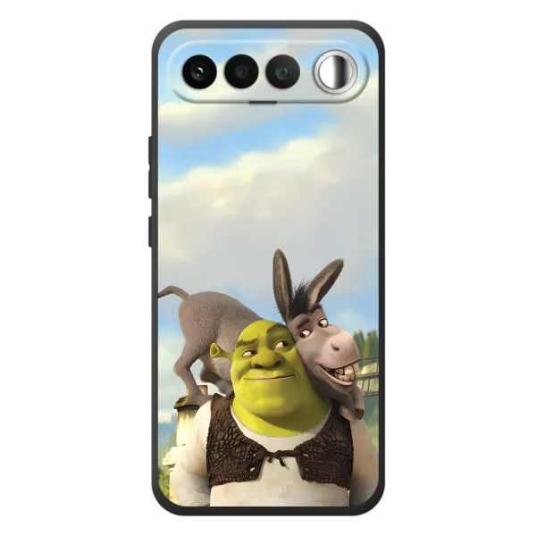 Чехол с принтом «Шрек и Осел» для RealMe 16 5G