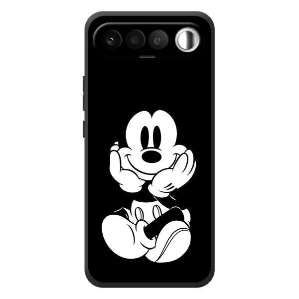 Чехол с принтом «Микки на черном» для RealMe 16 5G Чехол с принтом «Микки на черном» для RealMe 16 5G