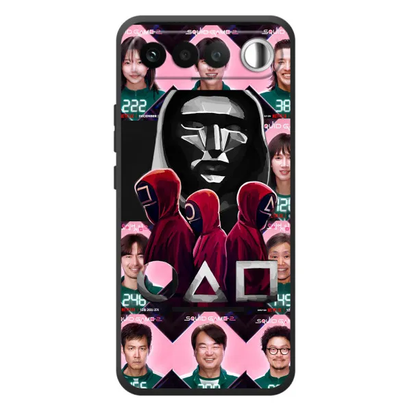 Чехол с принтом «Участники Игра кальмара» для RealMe 16 5G