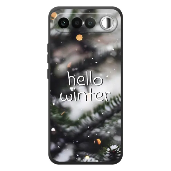 Чехол с принтом «Hello winter» для RealMe 16 5G