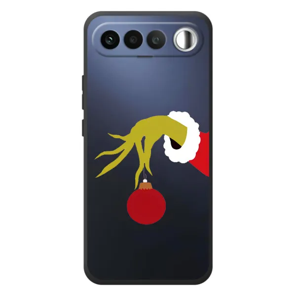 Чехол с принтом «Гринч с игрушкой» для RealMe 16 5G