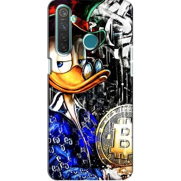 Чехол с принтом «Биткойн Скрудж» для Realme 5 Pro